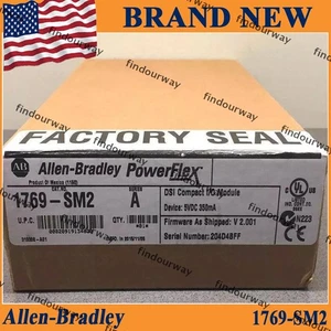 New Sealed NEW AB 1769-SM2 SER A Compact I/O DSI/Modbus Module AB 1769SM2 - Picture 1 of 10