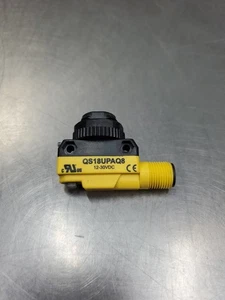 BANNER QS18UPAQ8 (1443C) Ultrasonic Sensor, 12-30VDC. 5E-36/3 - Picture 1 of 3