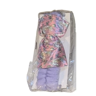 Disney Princess Create Your World Purple Makeup Spa Headband Bow Elastic NWT - Image 1 of 2