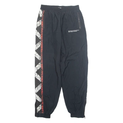 Mens Track Pants Black Tapered L W29 L31 - Image 1 of 4