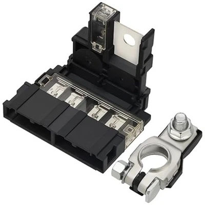 Portafusibles de batería positivo con conector de terminal de batería para 350Z 370Z Armad Foto 1 de 4