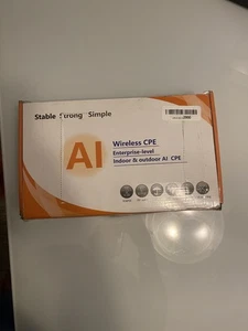 ULNA WiFi Bridge CPE con Antenna ad Alto Guadagno 16dBi, Lungo Raggio Fino a 3km, 27dBm, - Foto 1 di 3