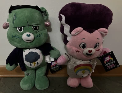 NEW 2025  Care Bears X Universal Monsters Frankenstein & BRIDE OF Frankenstein - Image 1 of 2