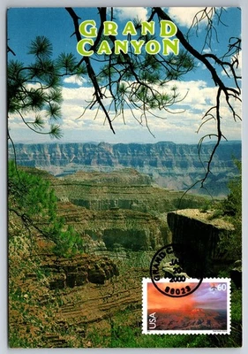 #C135 Grand Canyon Airmail FDC Maxi Card - Image 1 of 2