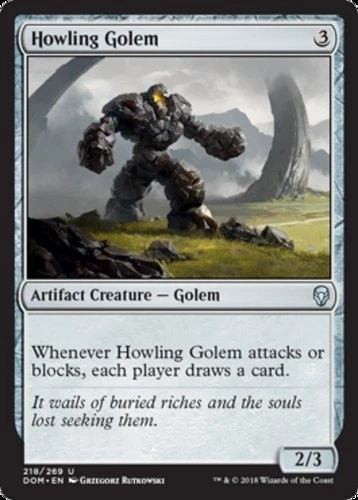 Howling Golem - Foil - Dominaria #218/269 MTG Magic The Gathering - Image 1 of 1