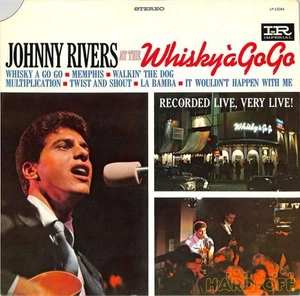 Liberty (Import Rice) Johnny Rivers Whiskey a Go LP-12264 (Cutout) Used - Picture 1 of 4