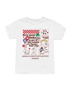 Camiseta para jóvenes Tootsie Roll Tootsie Pop Retro Puzzle con licencia oficial - Imagen 1 de 6