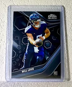 Will Levis 2023 Topps Chrome Black NFL #149 Card Tennessee Titans - Picture 1 of 2