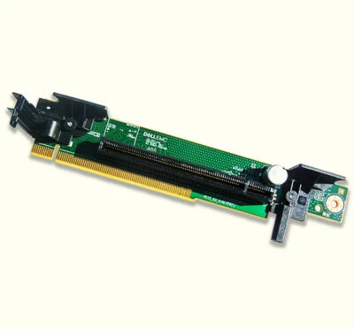 New Dell PowerEdge R640 Riser 2 Card PCI-E X16 for 2nd CPU W6D08 P7RRD - Image 1 of 3
