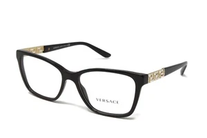 Versace Women's Cat Eye Eyeglasses Optical VE3192B GB1 Black 54mm NEW! - Picture 1 of 5