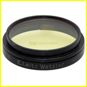 Leica Ernst Leitz Wetzlar GmbH Filtro Giallo 1 Per Hektor 13,5 cm. Yellow filter - Imagen 1 de 3