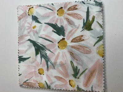 20 - 5” X 5” Moda Fabric Squares ( Pink Multi Color Floral) - Image 1 of 3