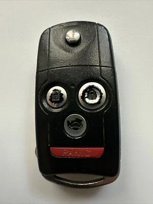 2009-14 ACURA TL OEM LLAVE ABATIBLE MANDO A DISTANCIA 4 BOTONES FCC: MLBHLIK-1T DRIVER 1 BUENO Foto 1 de 4