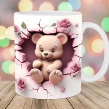Creative Coffee Mug Ceramics Tea Cup Gift 3D Magic Valentine‘s Day Mug  Lovers