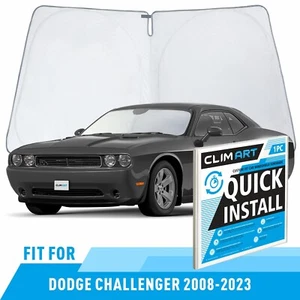 Front Auto Windshield Cover Car Windshield Sun Shade for 08-23 Dodge Challenger - Picture 1 of 8