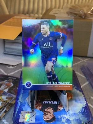 2021-22 Topps PSG Team Kylian Mbappe #19 Purple Foil 05/75 France - Image 1 of 3