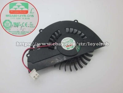 For Protechnic MGA6012YR-O15 Server Cooling Fan 80x60x12mm DC12V 0.37A 2-Pin - Image 1 of 4