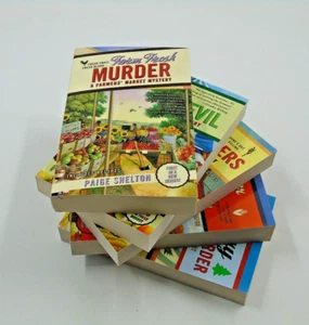 Paige Shelton FARMERS MARKET MYSTERY SERIES Almost Complete Books 1-5 Paperback - Picture 1 of 12