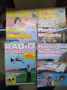Radio Control Models & Electronics Magazine x 5 Vintage 1970/80's - Picture 1 of 2