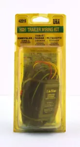 Hopkins 42215 Trailer Wiring Connector Black 1996 Chrysler Dodge Plymouth Hoppy - Picture 1 of 5