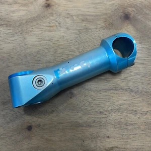 Ringle Zooka Stem Threadless Turquoise Anodized 1 1/8" 25.4mm 120mm - Picture 1 of 16