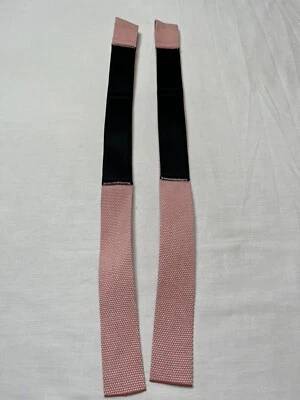 Correas de levantamiento de fitness degradadas correas de muñeca hombre/mujer rosa Foto 1 de 4