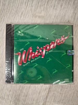 Happy Holidays To You by The Whispers (CD, 1989, Epic) Christmas NEW Sealed! J8 Foto 1 de 2
