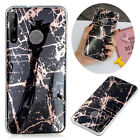 Geometric Marble TPU Phone Case Cover For Huawei P 20 30 40 Lite Y 5 6 2019 Y6P