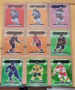 2023-24 Upper Deck Dazzlers u-pick Red Orange Pink Green Blue ***READ DESC*** - Picture 1 of 69