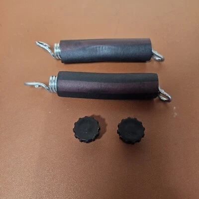 AB Rocket Red / Black Replacement Springs Middle Resistance OEM Parts Set Of 2 - Image 1 of 2