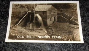 HISTORICAL OLD MILL VINTAGE POSTCARD - NORRIS - TENNESSEE - Picture 1 of 3