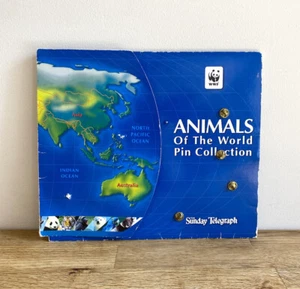 Animals of the World Pin Collection Complete Set - Sunday Telegraph WWF (1986) - Picture 1 of 13