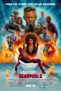 DEADPOOL 2 movie poster 24x36 US Final Version - Picture 1 of 2