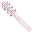 Pink Boar Bristle Hairbrush for Styling & Blow Drying