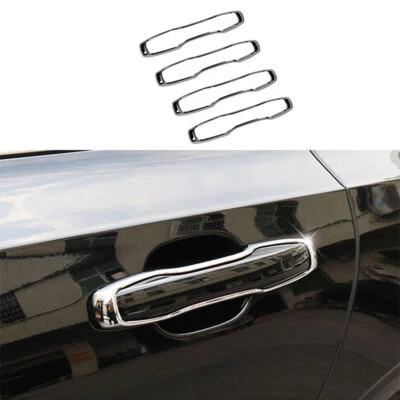 Ajuste para Volvo XC90 2016-2022 2023 ABS cromo manija de puerta exterior cubierta embellecedor 4 piezas Foto 1 de 4
