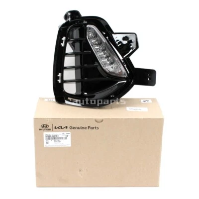 Linterna antiniebla y cubierta DRL genuina 2EA pasajero derecho para Hyundai Elantra GT 2018-20 Foto 1 de 4