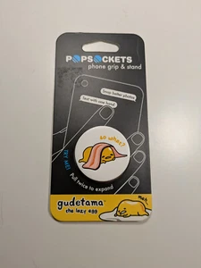 Authentic PopSockets Sanrio Gudetama The Lazy Egg Popsocket Pop Grip - Photo 1 sur 2