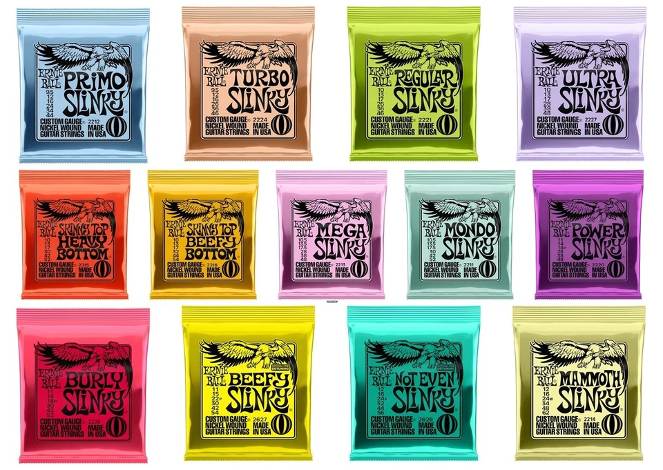Ernie Ball Slinky Nickel Wound Electric Guitar Strings - Image 1 of 1