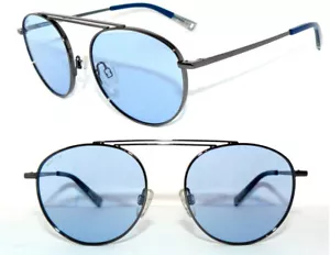 MARC o POLO SONNENBRILLE GRAU BLAU 507000 LOGO LUXUS BRILLE EA7 TASCHE RUND NEU - Bild 1 von 5