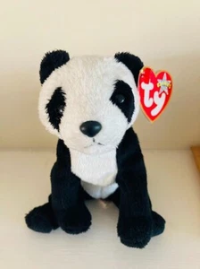 TY CHINA DER PANDABÄR BEANIE BABY BRANDNEU MIT ETIKETT - Bild 1 von 2