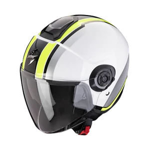 Scorpion Exo-City II Jethelm Vel, blanco-amarillo neón, talla S (55/56) - Imagen 1 de 1