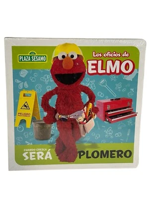 Plaza Sesamo Los Oficios de Elmo Sera Plumber Book BRAND NEW - Image 1 of 3