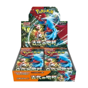 Pokemon Ancient Roar Booster Box Japanese Sealed Factory Shrink SV4k - Picture 1 of 3