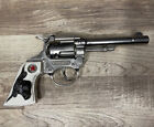Vintage Hubley "Western" Cap Gun  Steer grips Cowboy Pistol Red Star On Handle