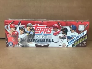 2021 Topps Baseball Complete Factory Hobby Set Sealed - Picture 1 of 1