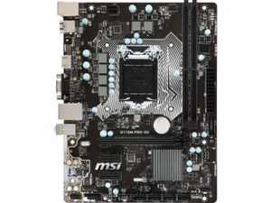 MSI H110M PRO-VH Socket 1151 DDR4 Micro ATX Motherboard IO Shield FREE POSTAGE - Picture 1 of 1