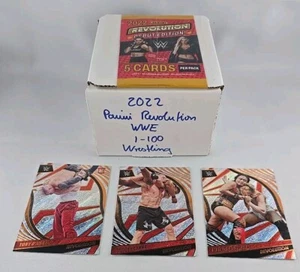 2022 Panini WWE Revolution Wrestling Baseset KOMPLETT 1-100 - Bild 1 von 5
