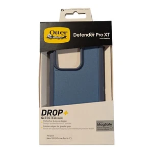 i4. OtterBox Apple iPhone 15 Pro Defender Pro XT MagSafe Case - Baby Blue Jeans  - Photo 1 sur 1