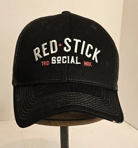 Red Stick Social Baton Rouge  Baseball Cap Hat Adjustable Snapback - Picture 1 of 6