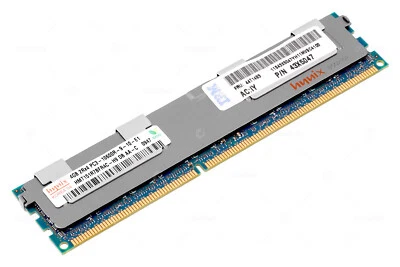 44T1493 IBM DDR3 4GB 2RX4 PC3-10600 1333MHZ RDIMM - Image 1 of 4